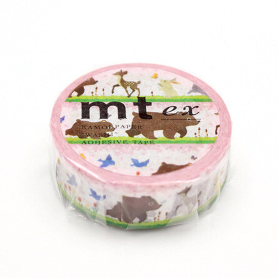 Animals Awakened From Hibernation Washi Tape