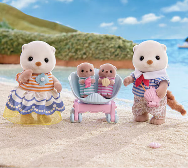 Calico Critters Sea Otter Family