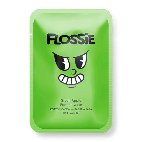 Flossie Cotton Candy - Green Apple