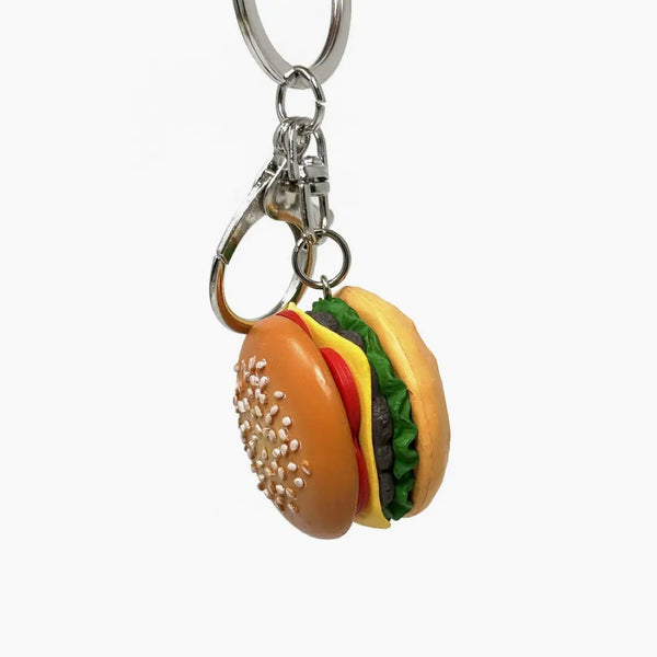 Cheeseburger Keychain