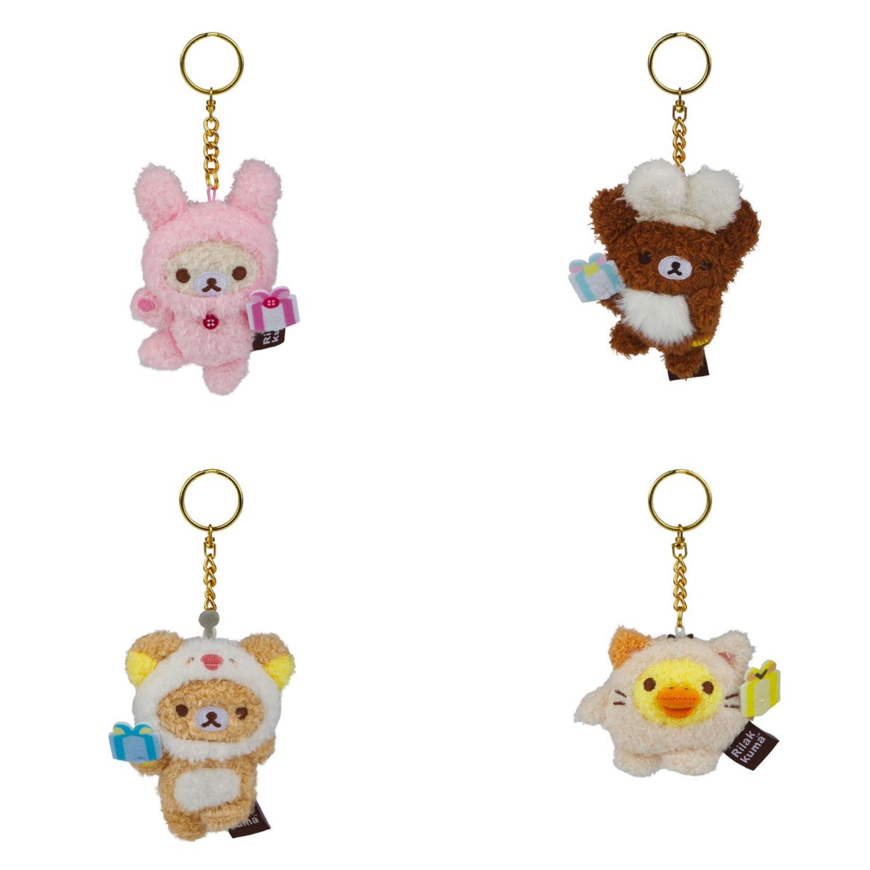 Rilakkuma Gift Series Plush Blind Box Keychain