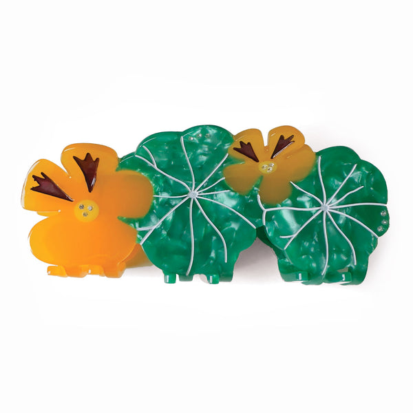 Nasturtium Garden Hair Claw