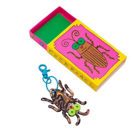 Cockroach Keychain / Bag Charm by Gentle Thrills