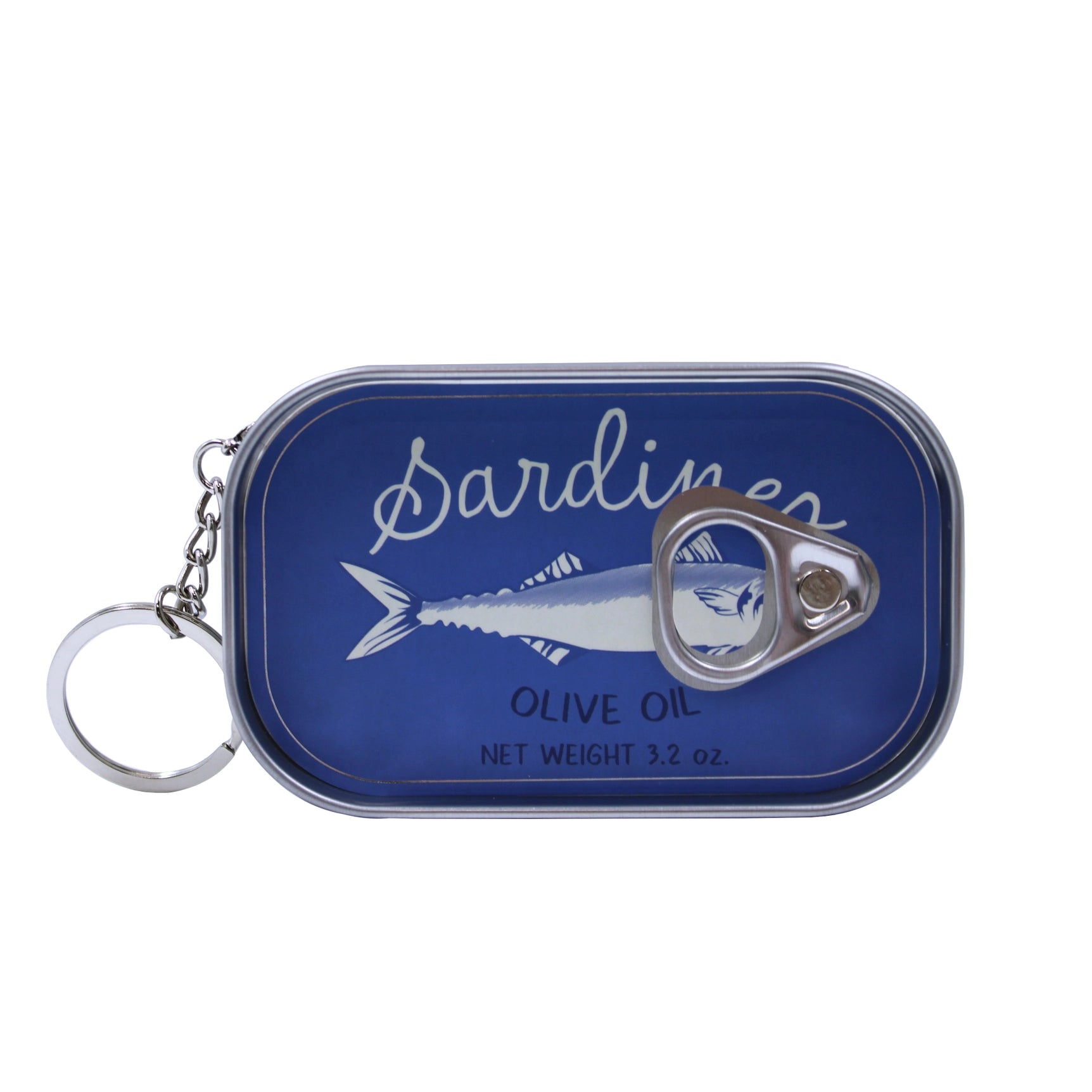 Sardine Tin Keychain / Bag Charm