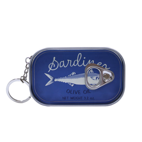 Sardine Tin Keychain / Bag Charm