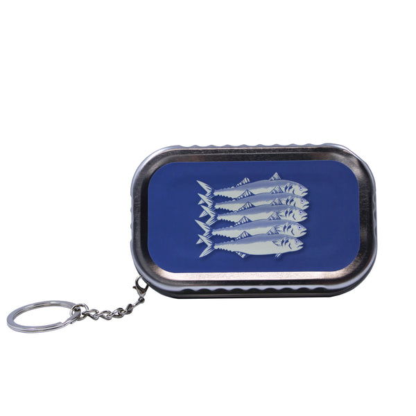 Sardine Tin Keychain / Bag Charm