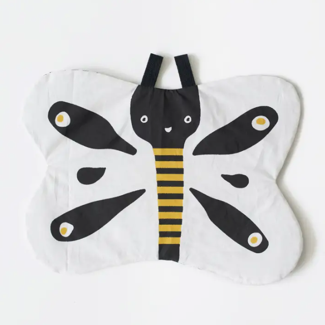 Organic Butterfly Crinkle Toy