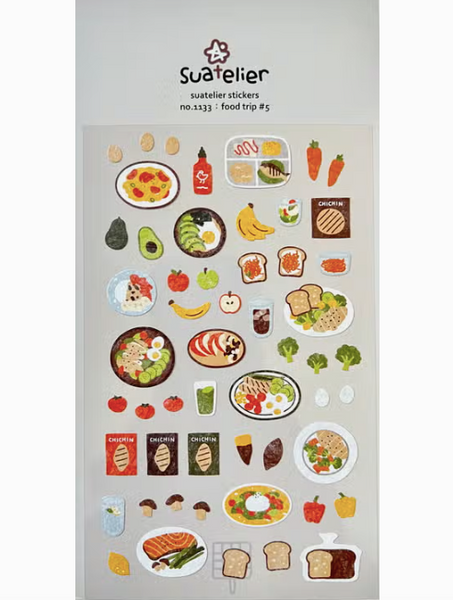 Food Trip Sticker Sheet