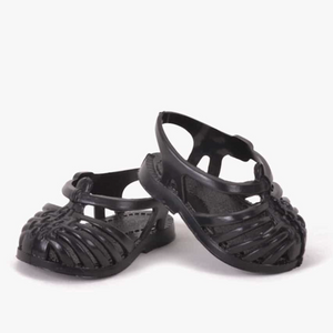 Sandals For Minikane Dolls - Black
