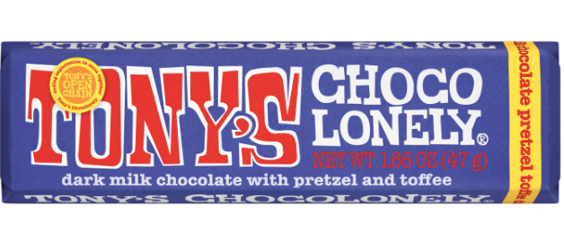 Dark Milk Pretzel Toffee by Tony's Chocolonely (local pick up only)