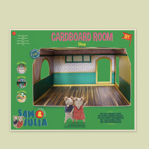 Mouse Mansion Cardboard Room Kit- Shop