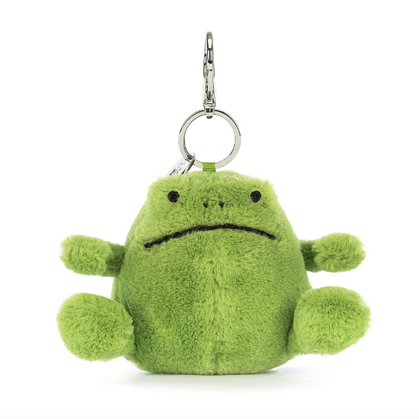 Ricky Rain Frog Bag Charm by Jellycat