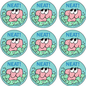 Retro Scratch 'n Sniff Stinky Stickers - Neat Soap