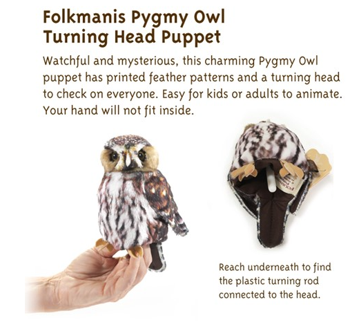 Pygmy Owl Puppet