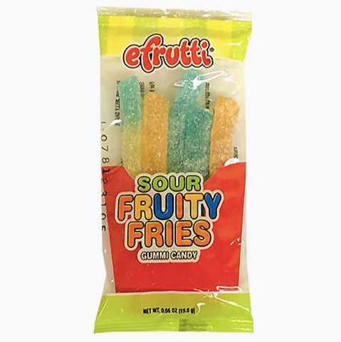 Efrutti Gummi Sour Fruity Fries