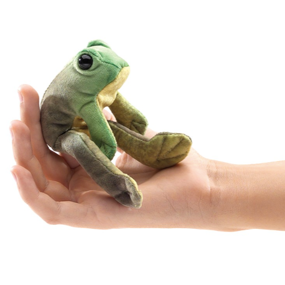 Mini Sitting Frog Puppet