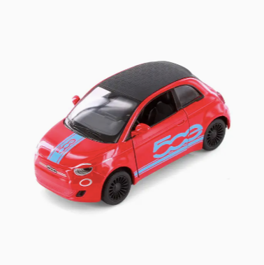 5" Fiat 500E Die-Cast Car (Livery Edition in 4 colors)