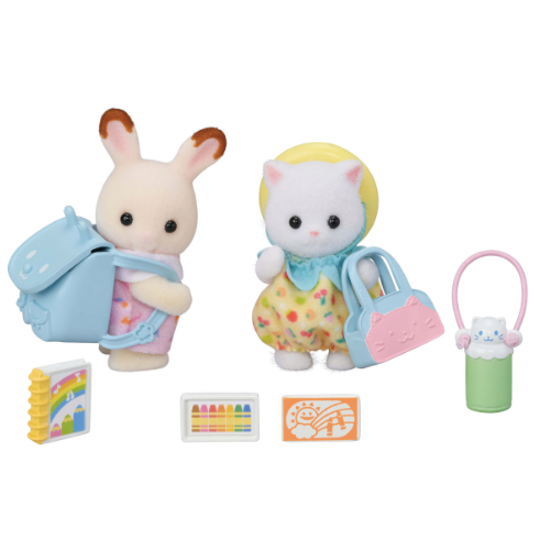 Calico Critters Nursery Friends Walk Along Duo