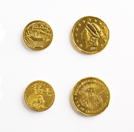 Milk Chocolate Gold Coins