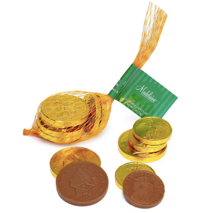 Milk Chocolate Gold Coins