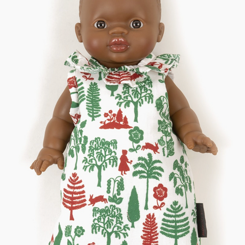 Minikane Sleeping Bag In “Natalie Lete Fairytale" print