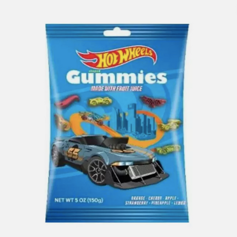 Hot Wheels Shaped Gummies