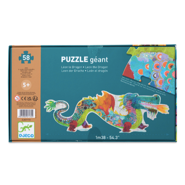 Leon The Dragon Giant Puzzle by Djeco