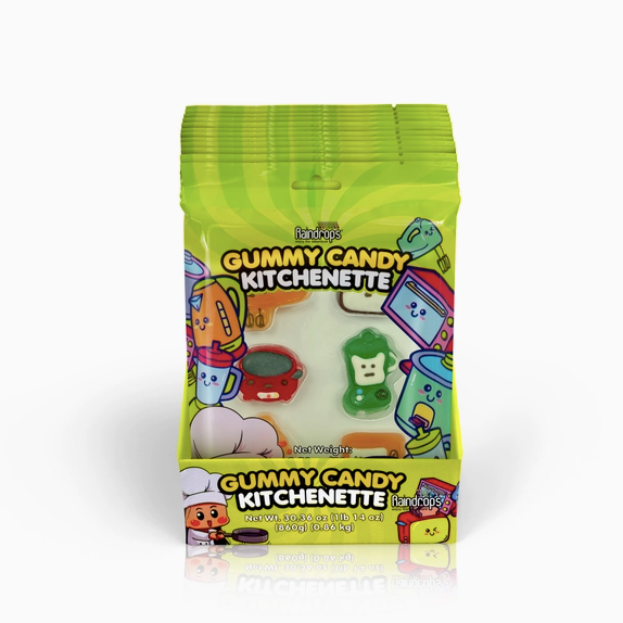 Raindrops Gummy Candy, Kitchenette