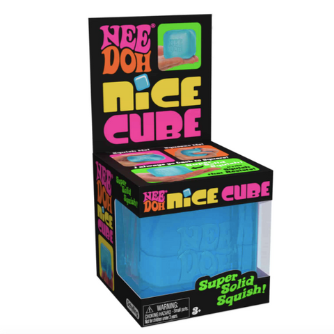 NeeDoh Nice Ice - 2.25" cube (assorted colors)