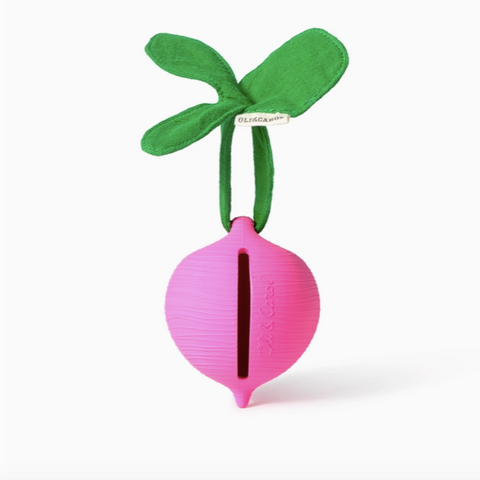 Oli & Carol Ramona the Radish Pacifier Case