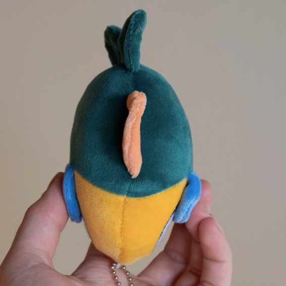 Mochi Fish Fry Plush Keychain by Curlworks