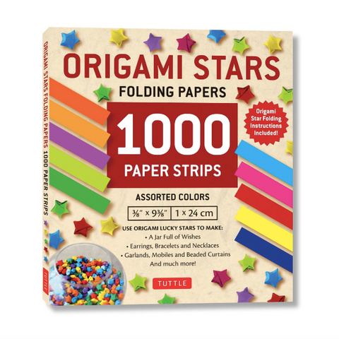 Origami Stars Papers 1,000 Paper Strips in Assorted Colors