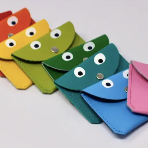 Googly Eye Mini Money Coin Purse (4 color options)