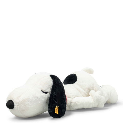 Peanuts Laying Snoopy Plush by Steiff
