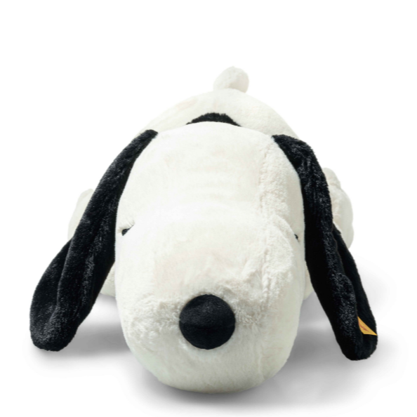 Peanuts Laying Snoopy Plush by Steiff