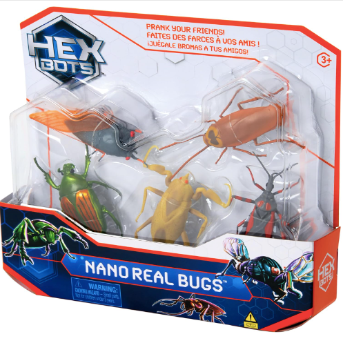HEX BOTS Nano Real Bugs 5-Pack