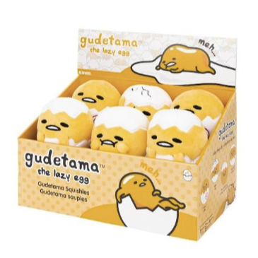 Sanrio Gudetama Squishy Plush (4 styles)