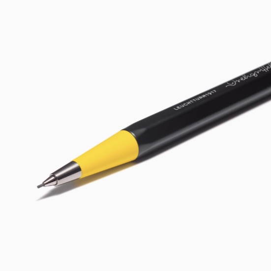 Bauhaus Edition - Drehgriffel Nr.2 - Mechanical Pencil (in Black/Lemon)