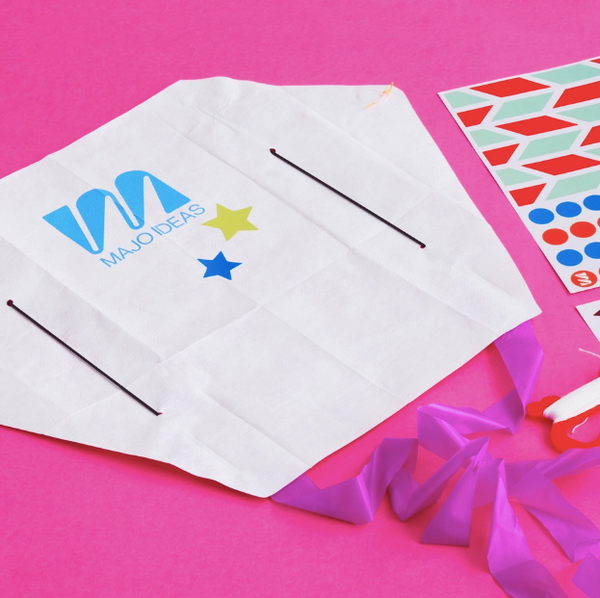 MAJO IDEAS Kites Sticker Based Art Pack - Vol 5