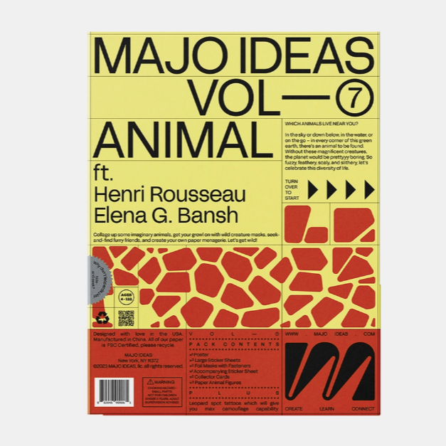 Animal Sticker Based Art Pack - Vol 7