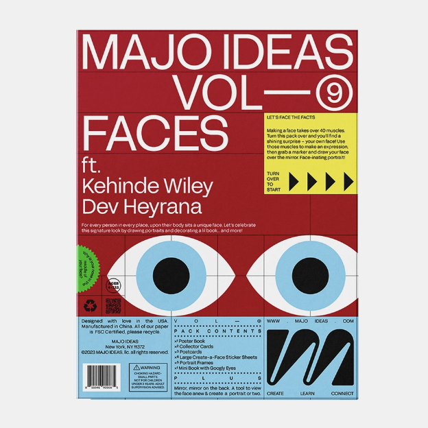 Faces Sticker Based Art Pack - Vol 9
