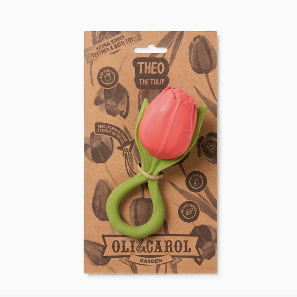 Oli & Carol Theo the Tulip Teether