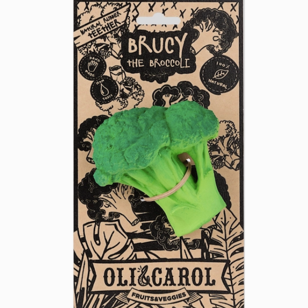 Oli & Carol Brucy the Broccoli Teether