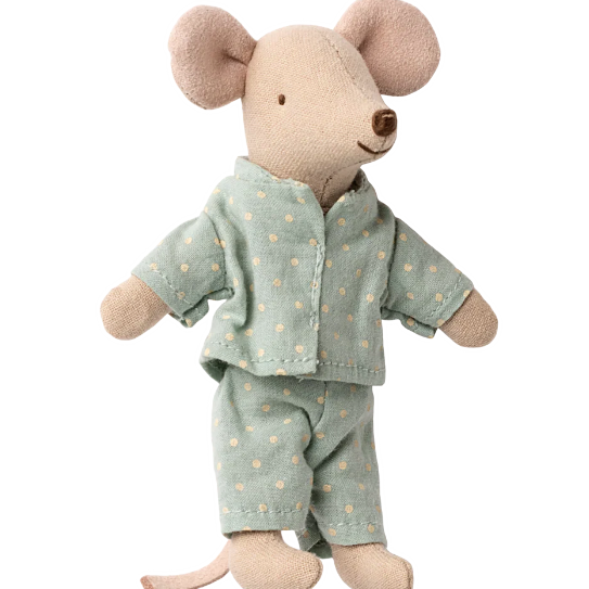 Maileg Little Brother Mouse in Matchbox