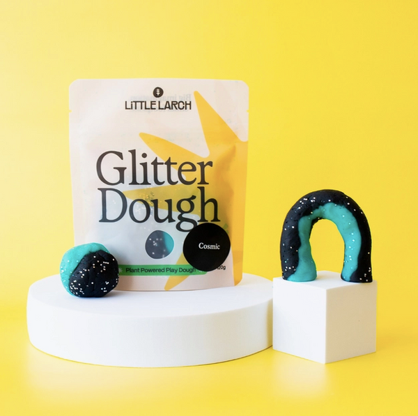 Glitter Dough | Natural Play Dough (3 colorways)