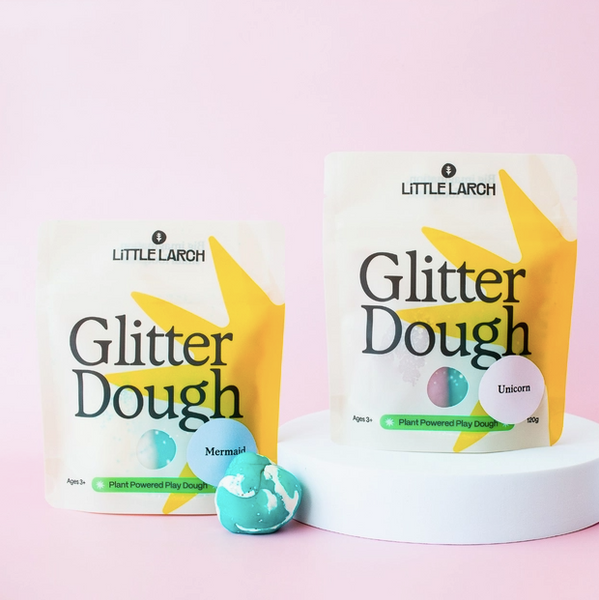 Glitter Dough | Natural Play Dough (3 colorways)