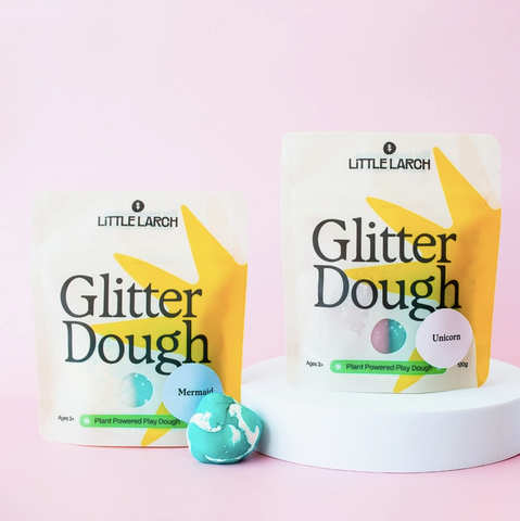 Glitter Dough | Natural Play Dough (3 colorways)