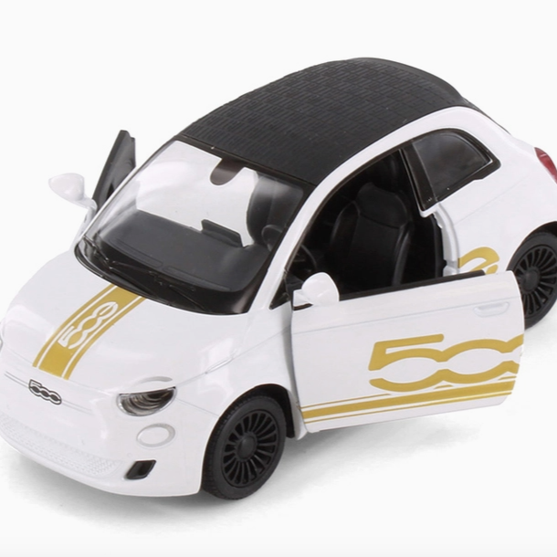 5" Fiat 500E Die-Cast Car (Livery Edition in 4 colors)