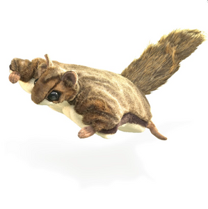 Flaying Squirrel Finger Puppet