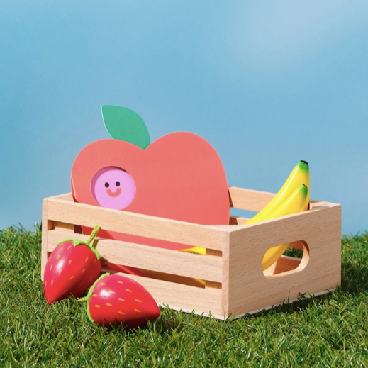 Apple Fold Out Kid's Birthday Card
